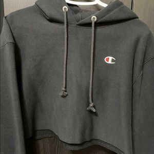 Champion cropped hoodies.